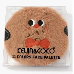 Kevin & Coco Mini Makeup Set with Cosmetic Bag Lip Gloss Blush Gift Set