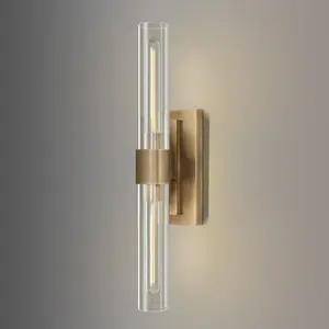 Solid Brass Armed Sconce