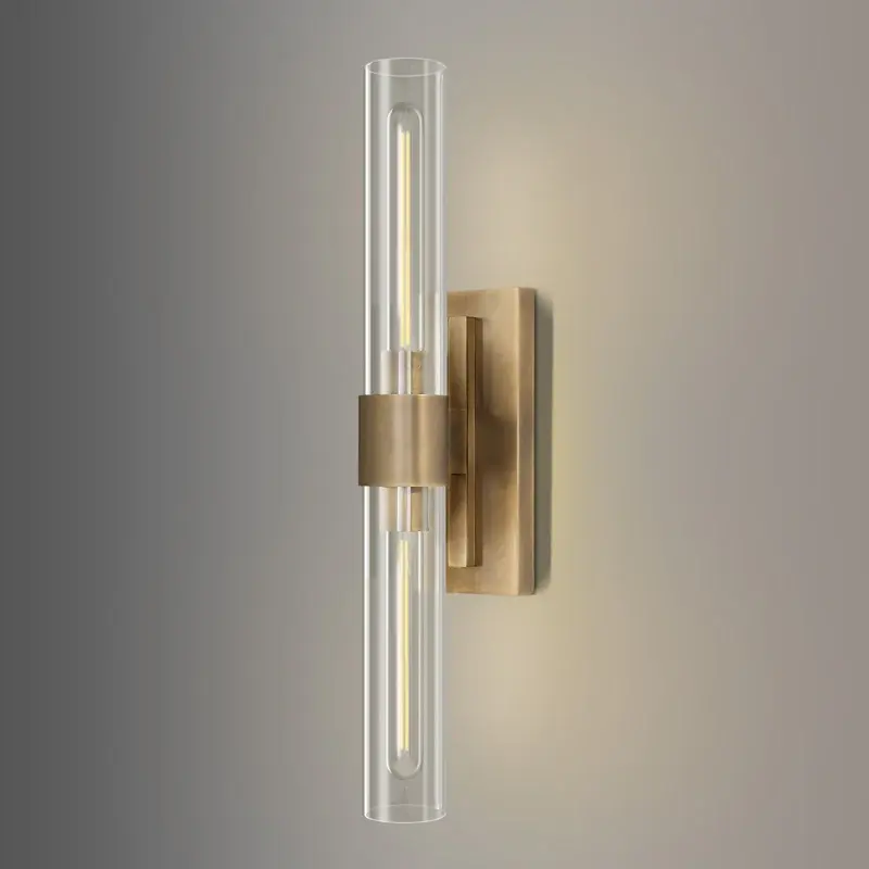 Solid Brass Armed Sconce