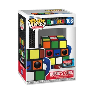 Funko Pop! Retro Toys: Rubiks- Rubiks Cube (NYCC Shared) #108 Collectible Pop Vinyl Figure