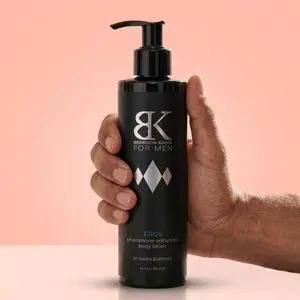 Men’s Body Lotion | Bedroom Kandi – Pheromone Enhanced, Moisturizing with Aloe, Shea Butter & Essential Oils, Smooth Skin & All-Day Freshness