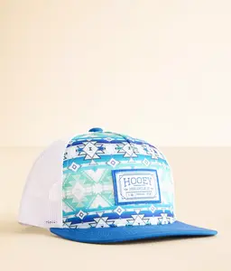 Doc Teal and White Aztec Snapback Hat Hooey