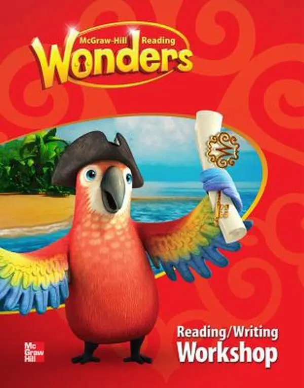 USED Book - Reading Wonders Reading/Writing Workshop Volume 4 Grade 1 by McGraw Hill (Hardcover) - english