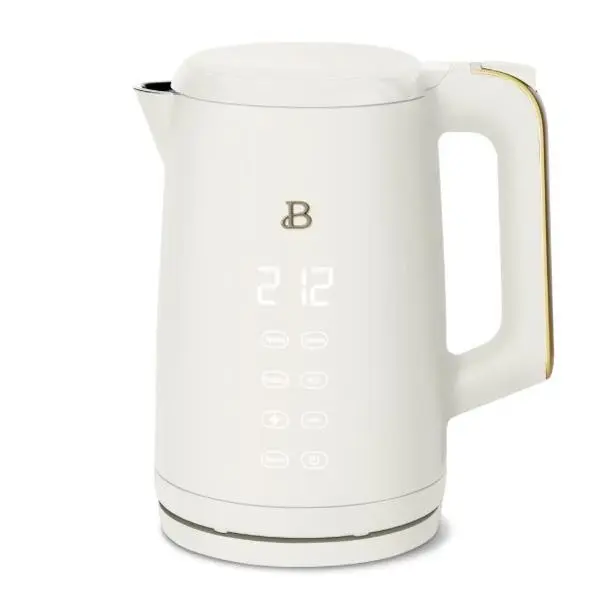 1.7L One-Touch Electric Kettle, White Icing by Drew Barrymore