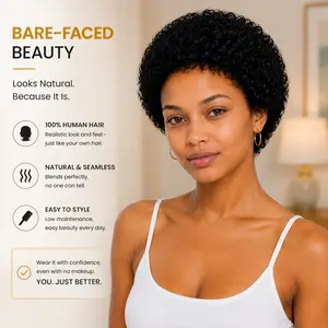 Pixie Cut Curly Wave Wigs for Black Women Short Wigs No Glue Curly  Hair Wig for Daily and Party Use summervibes