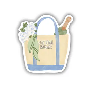 Emotional Baggage Tote | Sticker 3"