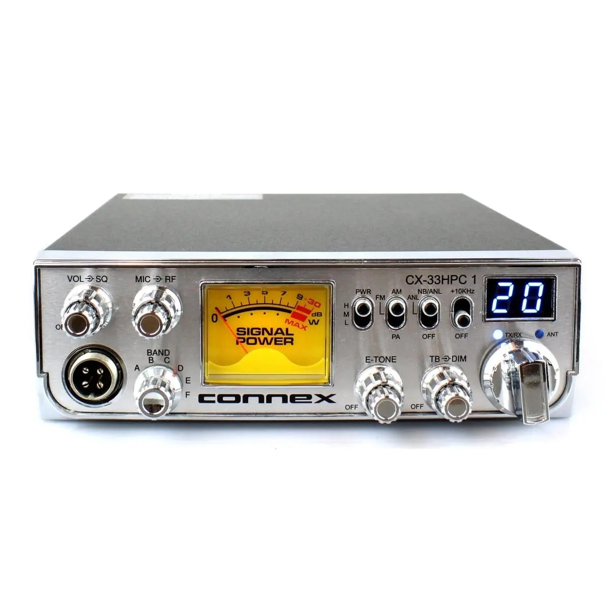 Connex Compact AM-FM Amateur Radio, 3300 Smaller Chassis Model, Factory Repair Only