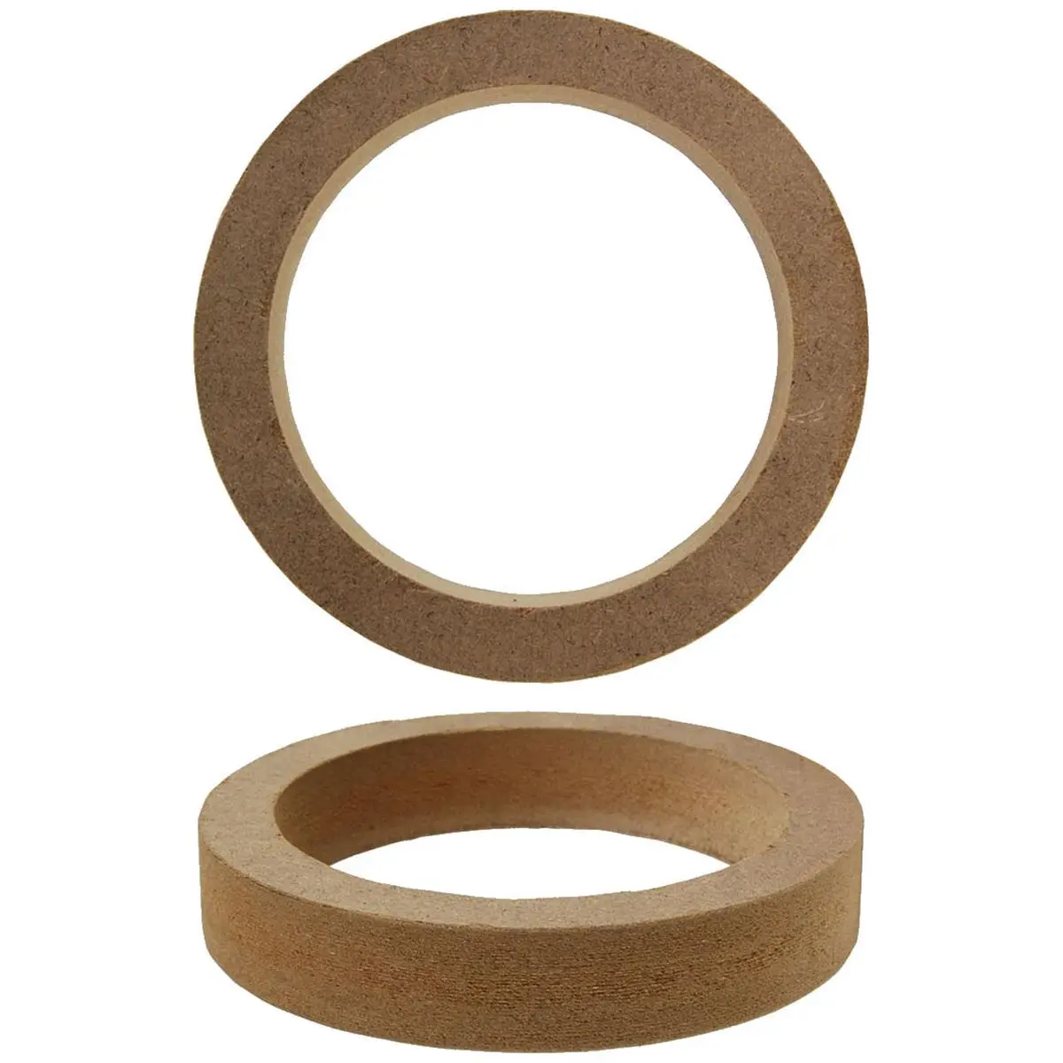 212 MAIN 3.5 in. MDF Wood Speaker Rings - Reliable, Durable Audio & Video Accessories for Home, Office Electronics Audio Equipment