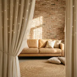 1pc Childrens Room Magic Star Cutout Blackout Curtains High Blackout Privacy Protect Thermal Insulated Same Color Both Sides Grommet Top Panel