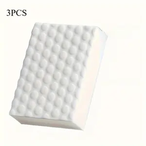 3pcs of Magic Sponge Brushes, Nano Dishwashing Kitchen Wipes, Shoe Cleaning, And Stain Removal Magic Erasers
