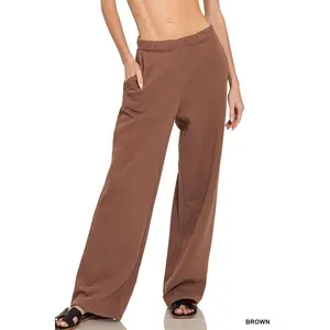 Zenana Fleece Sweatpant with Pockets