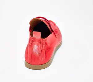 Miz Mooz Soft Leather Unlined Loafers - Geena