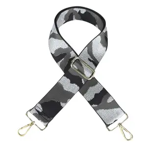 Crossbody Strap - Camo (Gray / Silver)