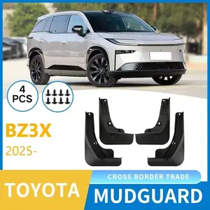 Toyota Platinum 3x Bz3x Car Tire Mud Flaps, Easy Installation, Corrosion Resistant, Waterproof, Flexible Protection, Mainstream Choice