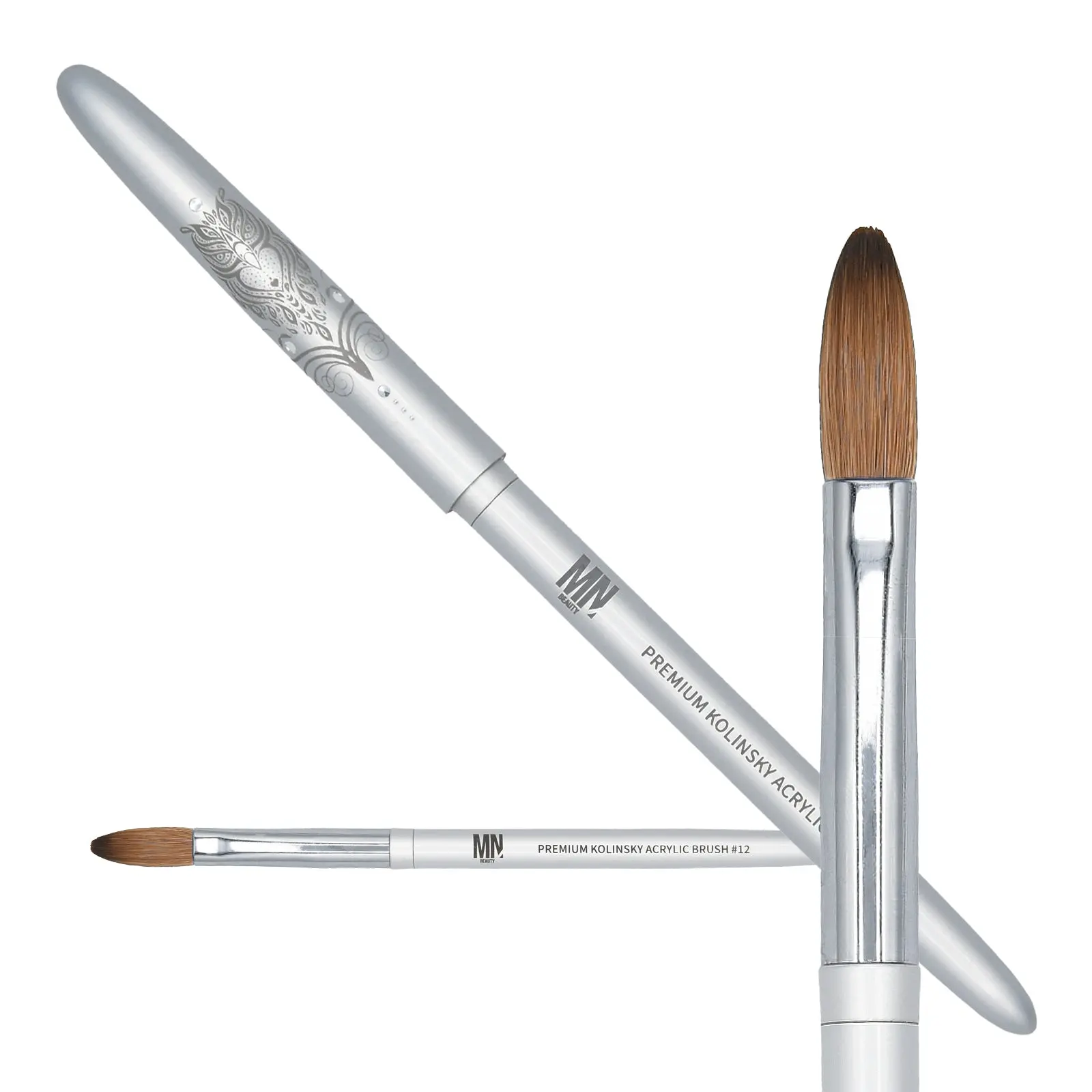 Premium Kolinsky Acrylic Brush #12