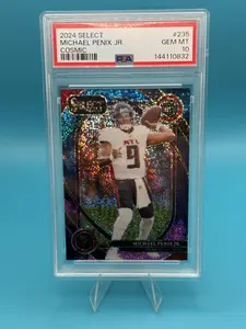 2024 Panini Select #235 Michael Penix Jr. Cosmic Prizm PSA 10