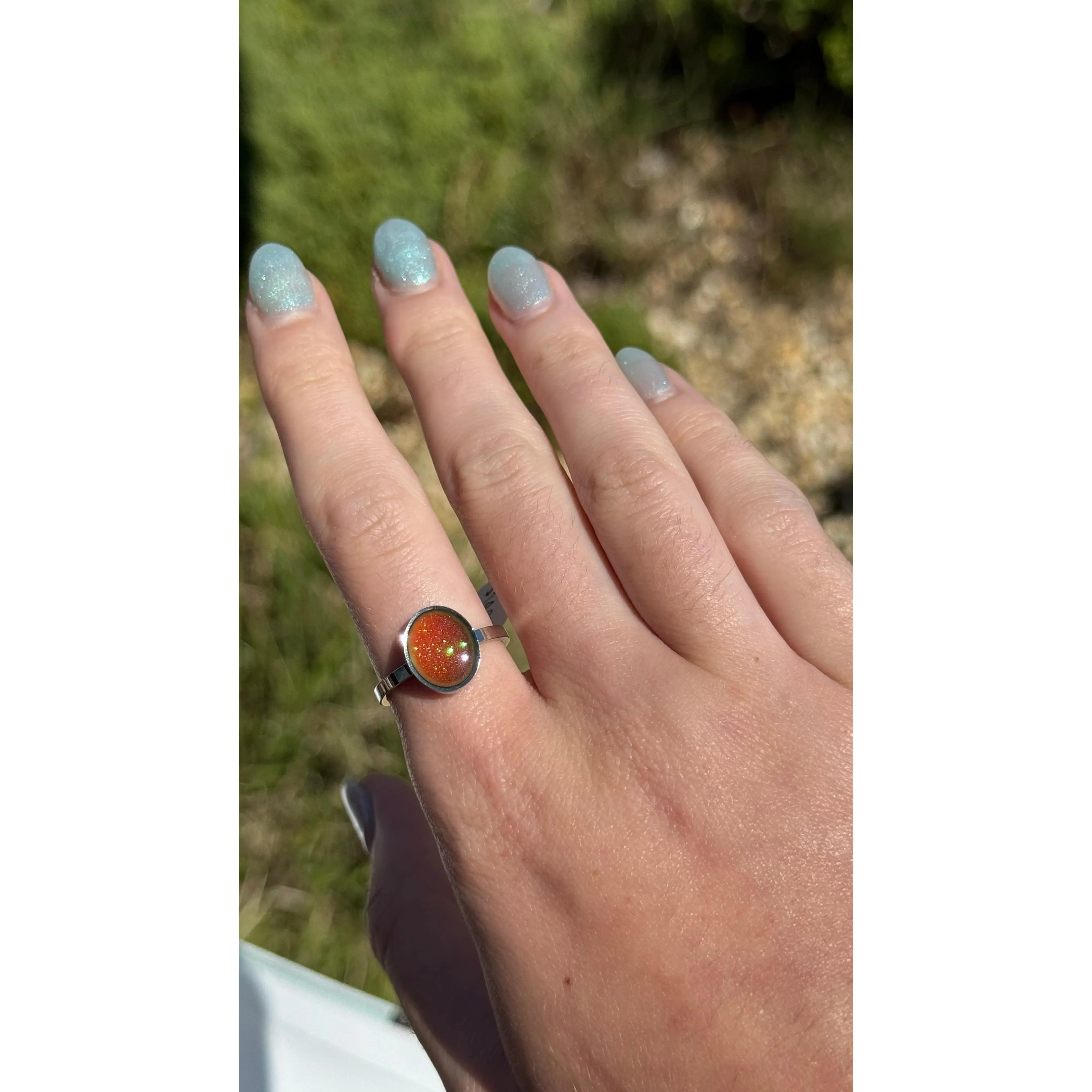 Stainless Steel Mood Ring