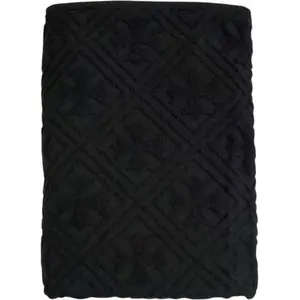 Chrome Hearts Plus Jacquard Bath Towel Black