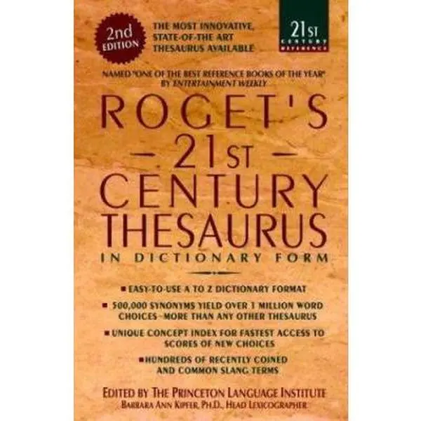 USED-Roget's 21st Century Thesaurus by Barbara Ann Kipfer (Paperback)