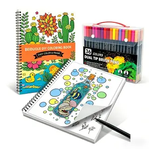 Adult Coloring Books ,Anxiety Relief Gifts with 30 Patterns Included Mandala Animal Flowers