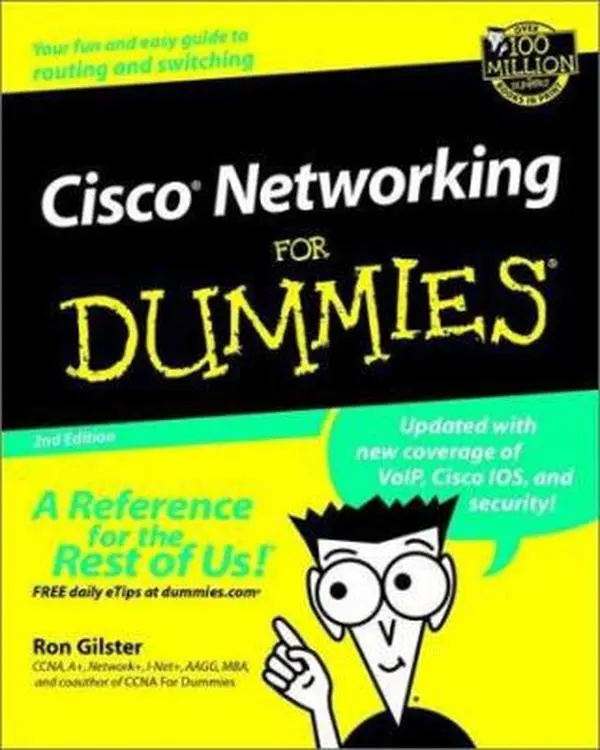 USED-Cisco Networking For Dummies by Ron Gilster (Paperback)