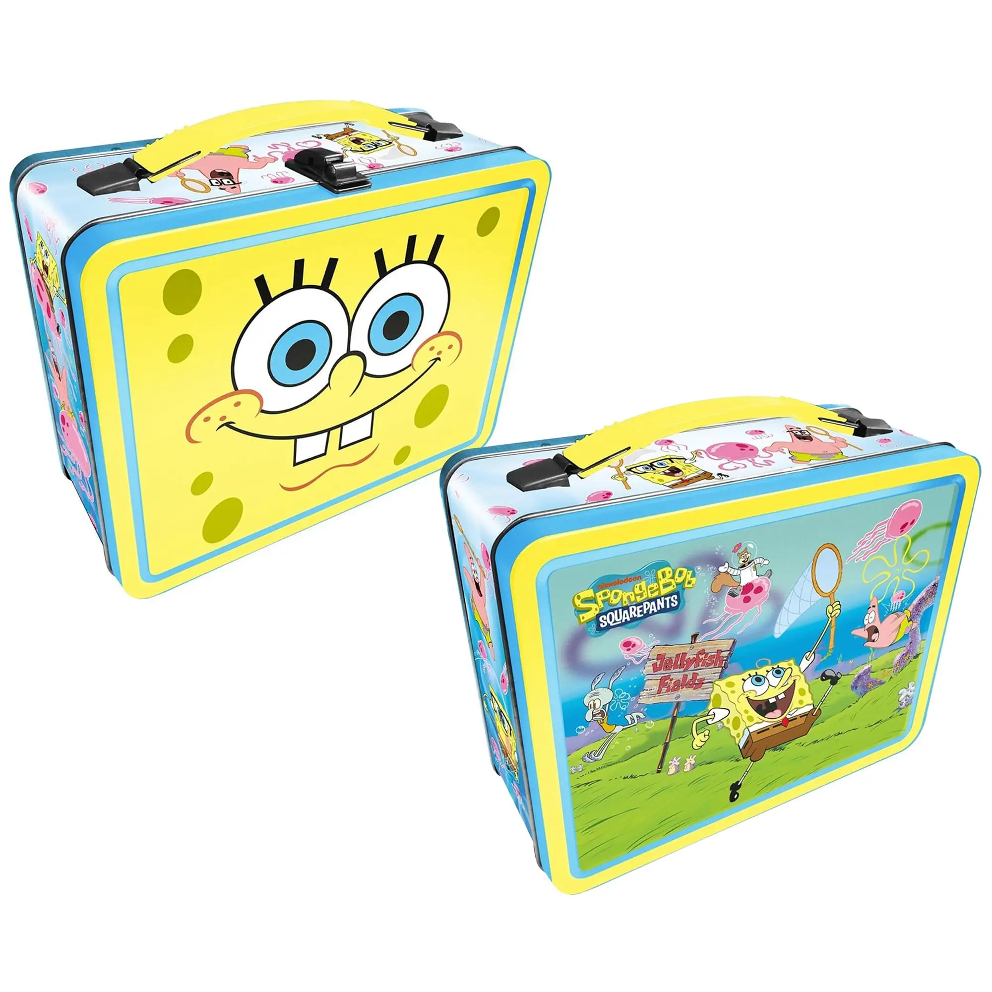 SpongeBob SquarePants Embossed Retro Metal Lunchbox