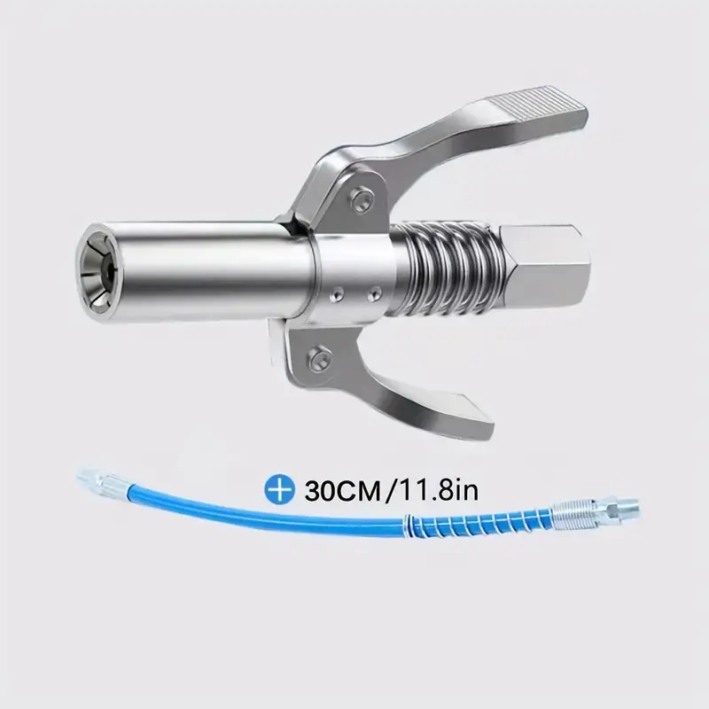 Grease Gun Coupler,  High Pressure Grease Nozzle Fittings, Compatible With  Grease Guns, For greasing all machinery and equipment fillinghome use Automotive