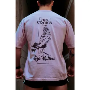 BIG COCK'S GYM OVERSIZED TEE