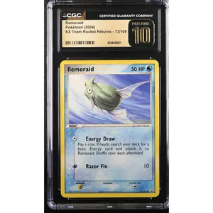2004 EX Team Rocket Returns Remoraid 73/109 CGC PRISTINE 10