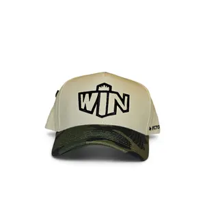 win baseball hat camo and natural win baseball hat camo and natural