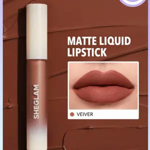 SHEGLAM Matte Allure Liquid Lipstick - Vetiver, Long Lasting High Pigment Lipstick - Cosmetic, Makeup