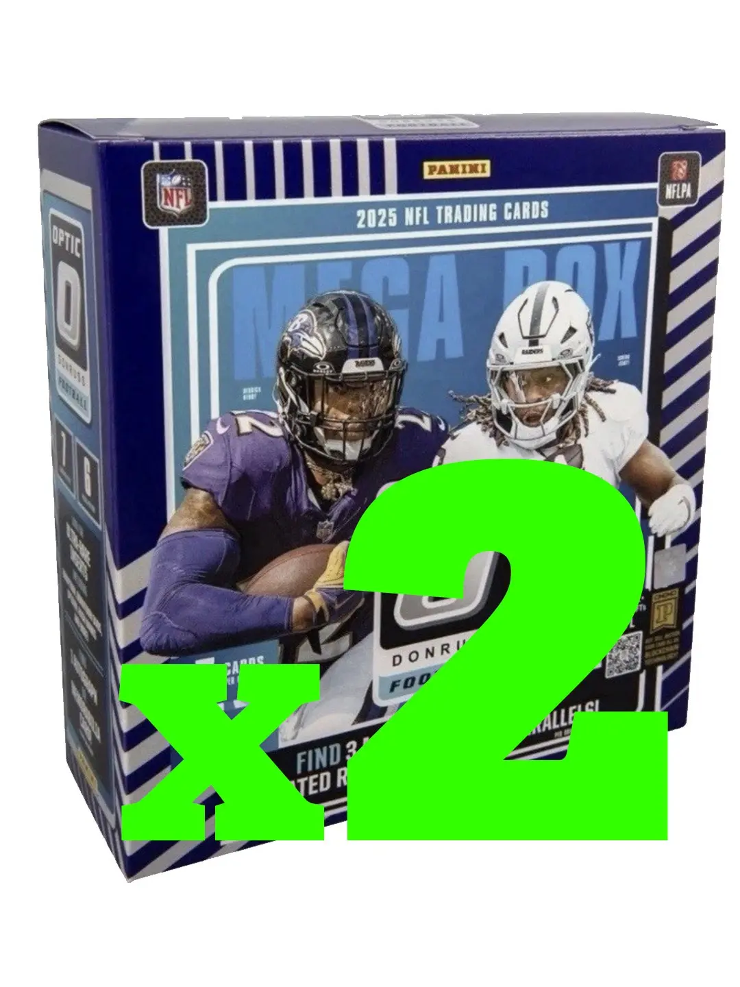 Pytt Mega BREAK #47 - 2025 Donruss OPTIC NFL 2 Box Break – PYT (2 Mega Boxes ...