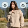 Comfrt | Minimalist Crew | Oversized Heavyweight Fleece Soft Crewneck Sweatshirt