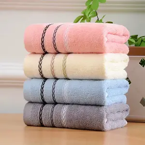 Cotton Bath Towels Set, Soft Absorbent Face Towels,  Quick Dry Hand Towels for Bathroom