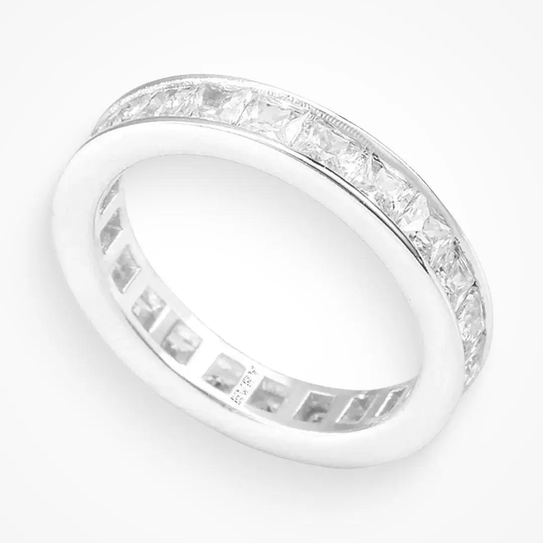 EVRY JEWELS Gold or Silver Plated Women's Waterproof Princess Ring