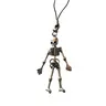 Halloween Punk Style Pendant Gift Phone Chain, Adjustable Skull Head Design, Trendy Girl Heart Charm Accessory for Mobile Phones, Phone Charms, Adjustable Phone Strap, Cell Phone Charm, Stylish Phone Accessories