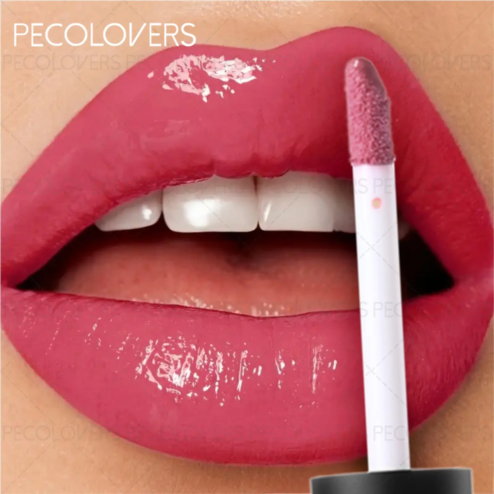 1pc Waterproof Butter Liquid Lipstick Lipgloss-Shimmer And Shine, Moisturizing, Glossy Lip Care For All Light Beige Types, Bold Lip Statement | Sleek Metallic Tube | Makeup Enthusiasts