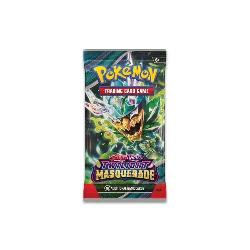 1 Twilight Masquerade Pokemon Pack *RIP & SHIP*