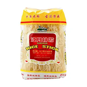 LSD Jiangmen Rice Noodles - 400g Fine Smooth & Chewy Cantonese Rice Vermicelli for Soups & Stir-fries