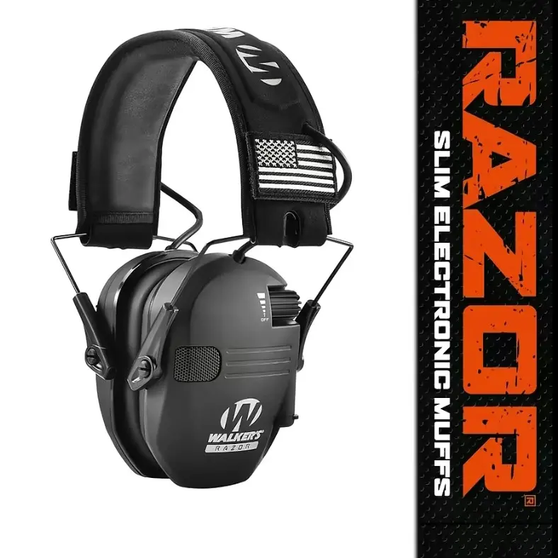 Summervibes Adjustable Tactical Ear Muffs, Ear Protectors, Ear Defenders for Outdoor Shooting, Walkers Noise Reduction Headset, Adjustable Over-Ear Design, Ideal for Sports & Hunting
