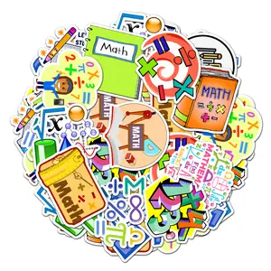 Math Pack 20 PCS Stickers Prited Meme Funny Graphic Waterproof Stickers Pack, Decorative Car Wall Bottle PC Book Vinyl Stickers Decal
