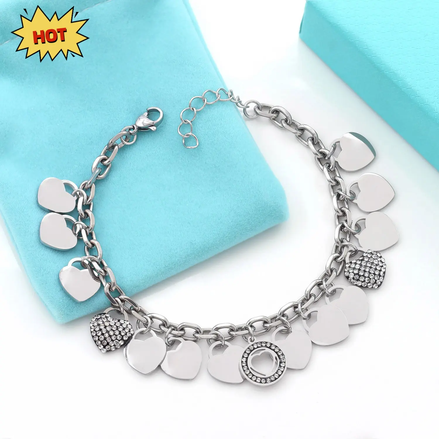 1PC high quality bracelet, love bracelet, Valentine's Day gift jewelry - popular luxury bracelet jewelry 1PC high quality bracelet, love bracelet, Valentine's Day gift jewelry - popular luxury bracelet jewelry