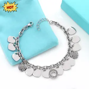 TC 1PC high quality bracelet, love bracelet, Valentine's Day gift jewelry - popular luxury bracelet jewelry