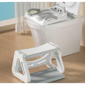 3-in-1 Children's Toilet Training Seat with Step Stool – Comfortable Toilet Trainer