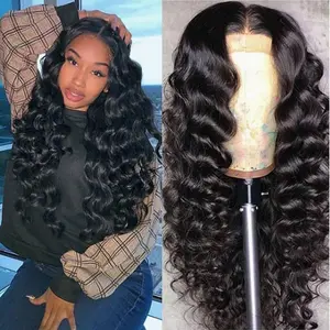 long curly hair
