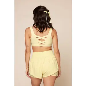 Corset Bra - Buttercream