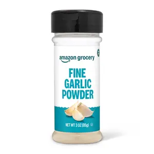 Fine Garlic Powder, 3 Oz (Previously Amazon Fresh, Packaging May Vary)