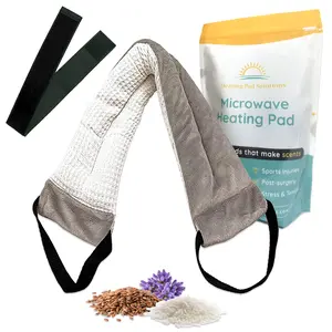 Versatile Microwavable Heating Pads for Neck Pain Relief, Back Pain, and Shoulder Pain Relief - Microwave Heating Pad for Cramps and Muscle Relief, Hot and Cold Reusable Pad