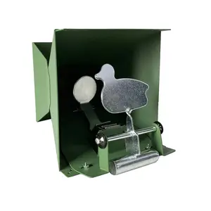 World of Targets Durable Steel Pellet Trap Target, High Visibility Target Spots for Airguns & Bbs, Ideal for Precision Shooting