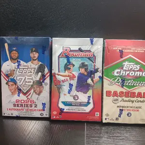 BREAK # 61 PYT 1X 2026 SERIES 2 HOBBY 1X 2025 CHROME PLATINUM HOBBY 1X 2026 BOWMAN BASEBALL HOBBY